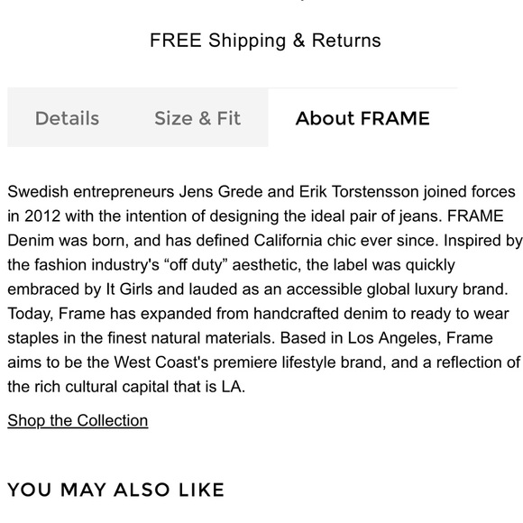 Frame Denim High Rise Easy Capri - Picture 7 of 9